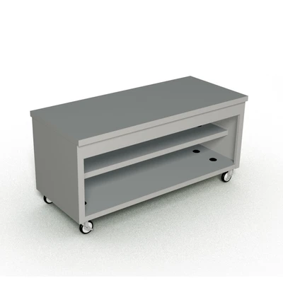 Duke TST-74SS 46"W x 32"D x 36"H Thurmaduke Solid Top Unit