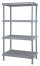 Quantum QP212450VS-4 24" W x 21" D Gray 4 Shelves Millenia Shelving Unit