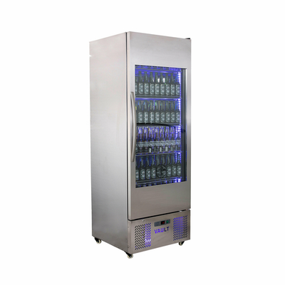 Spartan Refrigeration VR-18 27.6" W Stainless Steel 1 Glass Door Vault Beer Cooler - 115 Volts