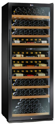 Omcan USA 47149 290 Bottle Dual Zone Wine Cooler - 115 Volts