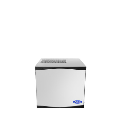 Atosa USA, Inc. YR450S-AP-161 460 Lbs. Stainless Steel Half Cube-Style Air-Cooled Ice Maker - 115 Volts