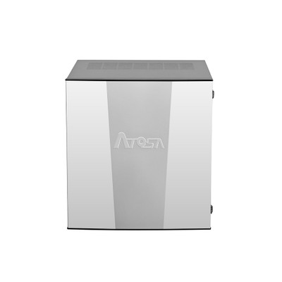 Atosa YRS0450A-161 22.75" W Stainless Steel Air-Cooled Half Size and Half Dice Cubes Ice Machine - 115 Volts