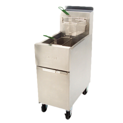 Frymaster SR152G-LP 50 Lbs. Stainless Steel Liquid Propane Dean Super Runner Value Fryer - 120,000 BTU