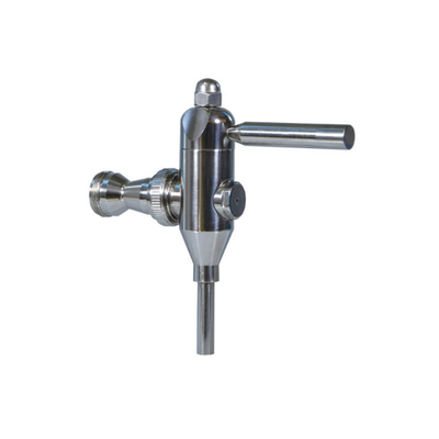 Micro Matic SLFCF50 Polished 304 Stainless Steel Swing Lever Flow Control Faucet