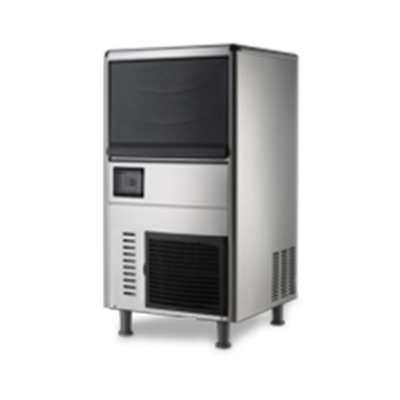 Spartan Refrigeration SUIM-68 22 Lbs. Stainless Steel Cube-Style Ice Maker With Bin - 110 Volts