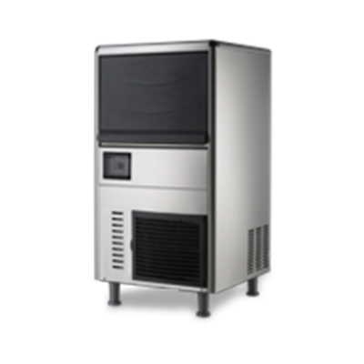 Spartan Refrigeration SUIM-68 22 Lbs. Stainless Steel Cube-Style Ice Maker With Bin - 110 Volts