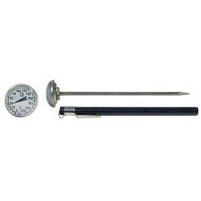 Micro Matic JE-3215 1" Face Dial Thermometer with Case