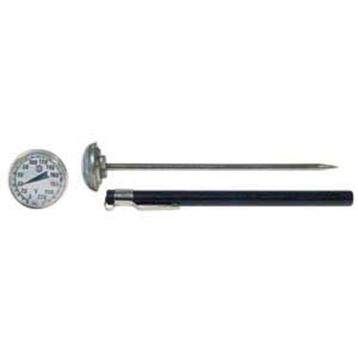Micro Matic JE-3215 1" Face Dial Thermometer with Case