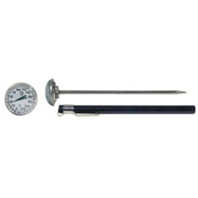 Micro Matic JE-3215 1" Face Dial Thermometer with Case