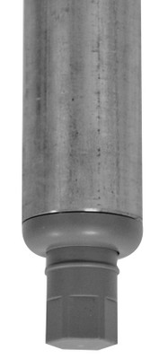 Advance Tabco TA-16-6 34.5" H (6) Galvanized Leg with Plastic Adjustable Bullet Foot