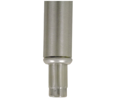 Advance Tabco TA-20-6 34.5" H (6) Stainless Steel Leg with Stainless Steel Adjustable Bullet Foot