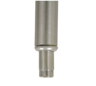 Advance Tabco TA-20-6 34.5" H (6) Stainless Steel Leg with Stainless Steel Adjustable Bullet Foot