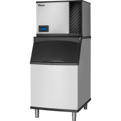 True TCIM-530-HA1-A 560 Lbs. Aluminum Half Cube Style Air Cooled True Ice Maker - 115 Volts