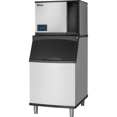 True TCIM-430-HA1-A 447 Lbs. Aluminum Half Cube Style Air Cooled True Ice Maker - 115 Volts