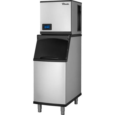 True TCIM-522-HA1-A 550 Lbs. Aluminum Half Cube Style Air Cooled True Ice Maker - 115 Volts