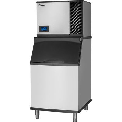True TCIM-630-HA1-A 630 Lbs. Aluminum Half Cube Style Air Cooled True Ice Maker - 115 Volts