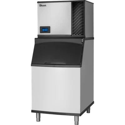 True TCIM-630-HA1-A 630 Lbs. Aluminum Half Cube Style Air Cooled True Ice Maker - 115 Volts