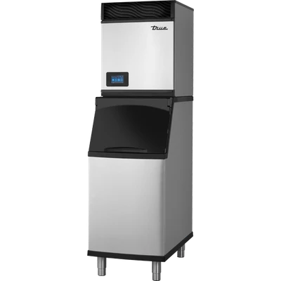 True TCIM-622-HA1-A 640 Lbs. Aluminum Half Cube Style Air Cooled True Ice Maker - 115 Volts