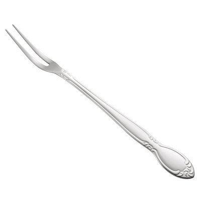 CAC China 3023-35 13" L Stainless Steel Solid Louvre Fork Pot (120 Each Per Case)