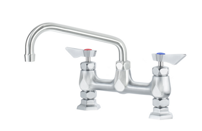 Krowne DX-908 8" Centers Diamond Series Without Spout Deck Mount Faucet