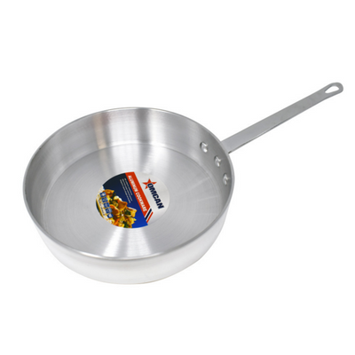 Omcan USA 43442 3 Qt. Aluminum Riveted Handle Saute Pan