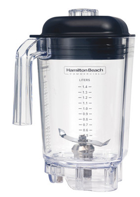 Hamilton Beach 6126-855 48 Oz. Clear Copolyester Summit Edge Blender Container with Lid