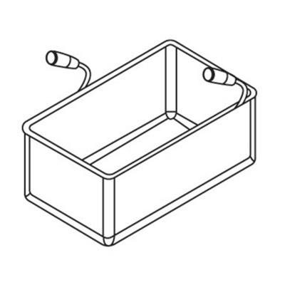 MVP Group 116-0010 19.3" W Rectangular Full Size Axis Pasta Basket