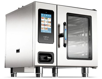 Alto-Shaam 6-10G CLASSIC 35.69" W Stainless Steel Countertop Liquid Propane Prodigi Classic Combi Oven or Steamer - 43,000 BTU