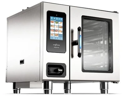 Alto-Shaam 6-10G CLASSIC 35.69" W Stainless Steel Countertop Liquid Propane Prodigi Classic Combi Oven or Steamer - 43,000 BTU