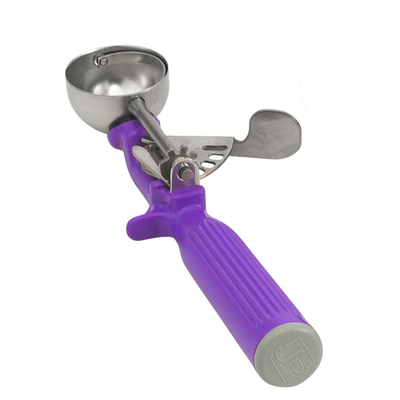Vollrath 47147 0.75 oz Purple Thumb Press Disher