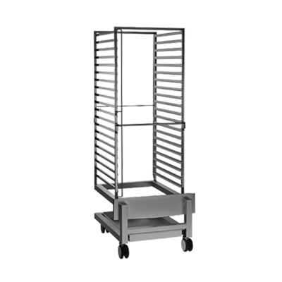 Alto-Shaam 5026431 26.18" W Stainless Steel Single Roll-In Pan Cart
