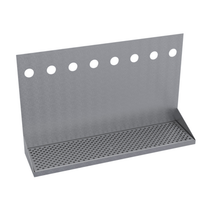 Krowne KHT-24S 24&quot; OA Length Brushed Stainless Steel Rectangular Krowne Hanging Tray