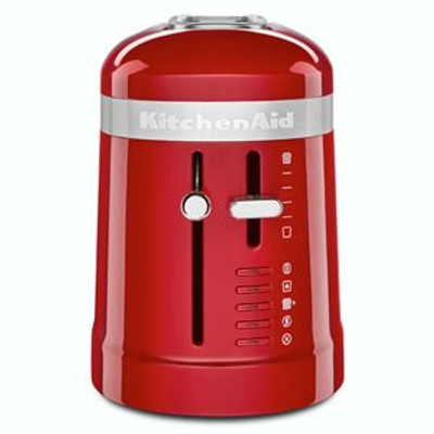 KitchenAid KMT3115ER 2 Slice Long Slot Toaster Empire Red with High-Lift Lever - 120 Volts