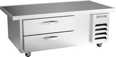 Beverage Air WTFCS52HC-60 9.58 Cu. Ft. Stainless Steel 1-Section Worktop Cook Stand Freezer - 115 Volts