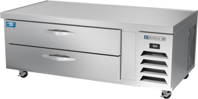 Beverage Air WTCTCS60HC 8.7 Cu. Ft. Stainless Steel 1-Section Cross Temp Chef Base - 115 Volts