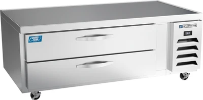 Beverage Air WTCTCS60HC 8.7 Cu. Ft. Stainless Steel 1-Section Cross Temp Chef Base - 115 Volts