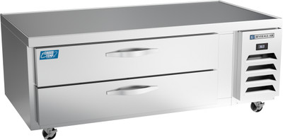 Beverage Air WTCTCS60HC 8.7 Cu. Ft. Stainless Steel 1-Section Cross Temp Chef Base - 115 Volts