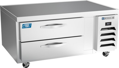 Beverage Air WTCTCS48HC 7.21 Cu. Ft. Stainless Steel 1-Section Cross Temp Chef Base - 115 Volts
