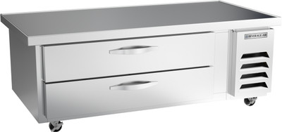 Beverage Air WTFCS60HC-64 11.55 Cu. Ft. Stainless Steel 1-Section Worktop Cook Stand Freezer - 115 Volts