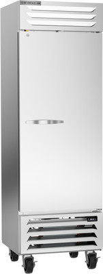 Beverage Air RB19HC-1S 19.08 Cu. Ft. Stainless Steel Solid Door Reach-In One-Section Vista Refrigerator - 115 Volts