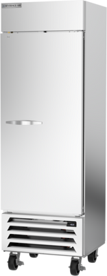 Beverage Air HBF19HC-1 19.08 Cu. Ft. Stainless Steel 1 Lockable Right-Hand Hinged Solid Door Reach-In Horizon Series Freezer - 115 Volts