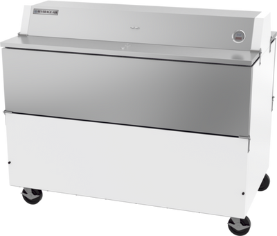 Beverage Air STF58HC-1-W-02 24.3 Cu. Ft. White Stainless Steel School Milk Cooler - 115 Volts
