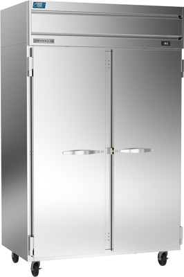 Beverage Air CT2HC-1S 45.2 Cu Ft. Stainless Steel Reach-In Two-Section Cross Temp Convertible Refrigerator or Freezer - 115 Volts