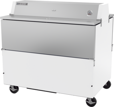 Beverage Air STF49HC-1-W-02 20.55 Cu. Ft. White Stainless Steel School Milk Cooler - 115 Volts