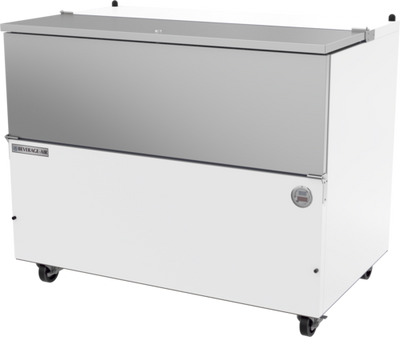 Beverage Air SM49HC-W-02 20.32 Cu. Ft. White Stainless Steel School Milk Cooler - 115 Volts
