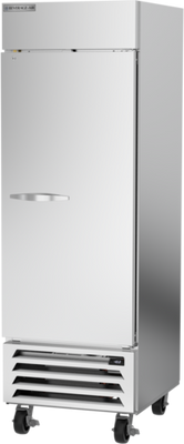 Beverage Air HBF23HC-1 23.3 Cu. Ft. Stainless Steel 1 Lockable Right-Hand Hinged Solid Door Reach-In Horizon Series Freezer - 115 Volts