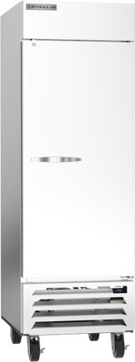 Beverage Air HBF23HC-1 23.3 Cu. Ft. Stainless Steel 1 Lockable Right-Hand Hinged Solid Door Reach-In Horizon Series Freezer - 115 Volts