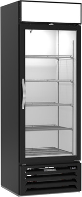Beverage Air MMR19HC-1-B 19.08 Cu. Ft. Reach-In One-Section MarketMax Refrigerated Merchandiser - 115 Volts