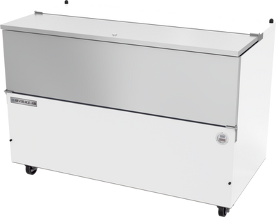 Beverage Air SM58HC-W-02 22.63 Cu. Ft. White Stainless Steel School Milk Cooler - 115 Volts