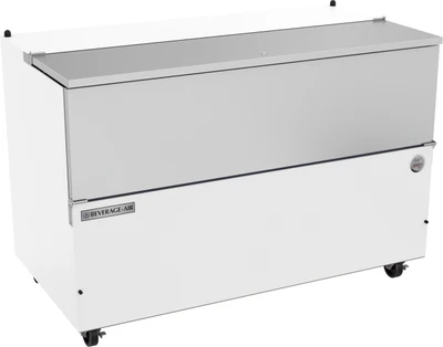 Beverage Air SM58HC-W-02 22.63 Cu. Ft. White Stainless Steel School Milk Cooler - 115 Volts
